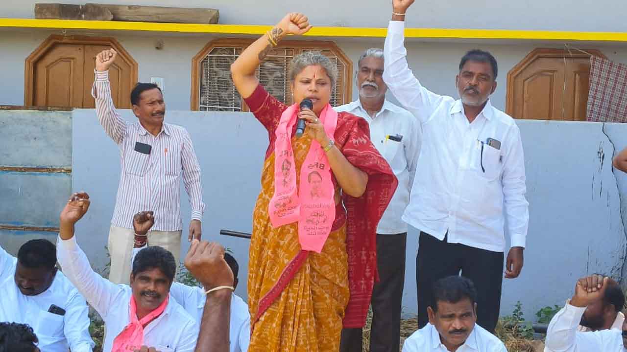 Gandra Jyothi | చేసిన పనిని సగర్వంగా చెప్పుకుందాం..బీఆర్‌ఎస్‌ను గెలిపిద్దాం : గండ్ర జ్యోతి