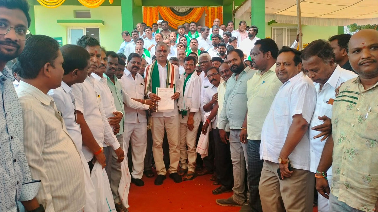Minister Harish Rao | గజ్వేల్ గౌరవాన్ని పెంచిన సీఎం కేసీఆర్‌ను లక్ష మెజార్టీతో గెలిపిద్దాం : మంత్రి హరీశ్ రావు