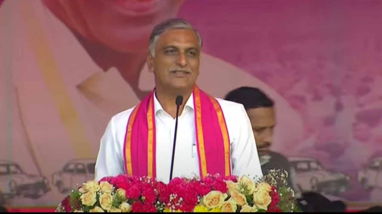 Harish Rao | హుస్నాబాద్ ఎల్ల‌మ్మ త‌ల్లి ద‌య‌తో బీఆర్ఎస్ సెంచ‌రీ కొట్టి తీరుతుంది : మంత్రి హ‌రీశ్‌రావు