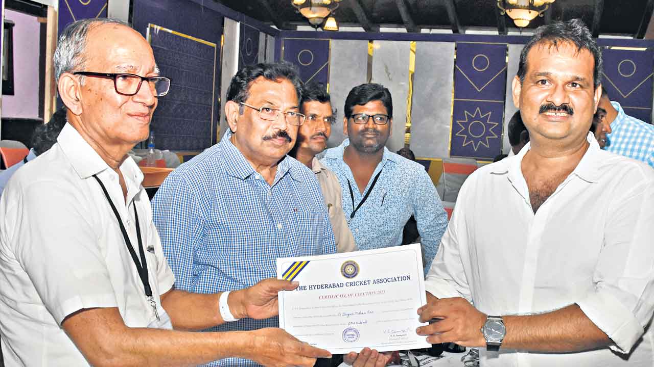 హెచ్‌సీఏ అధ్యక్షుడిగా జగన్‌