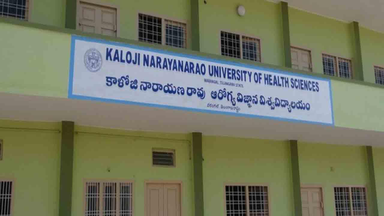 Kaloji Health University | ఎంఎస్సీ నర్సింగ్‌, ఎంపీటీ కోర్సుల ప్రవేశాలకు కాళోజీ హెల్త్ యూనివర్సిటీ నోటిఫికేషన్