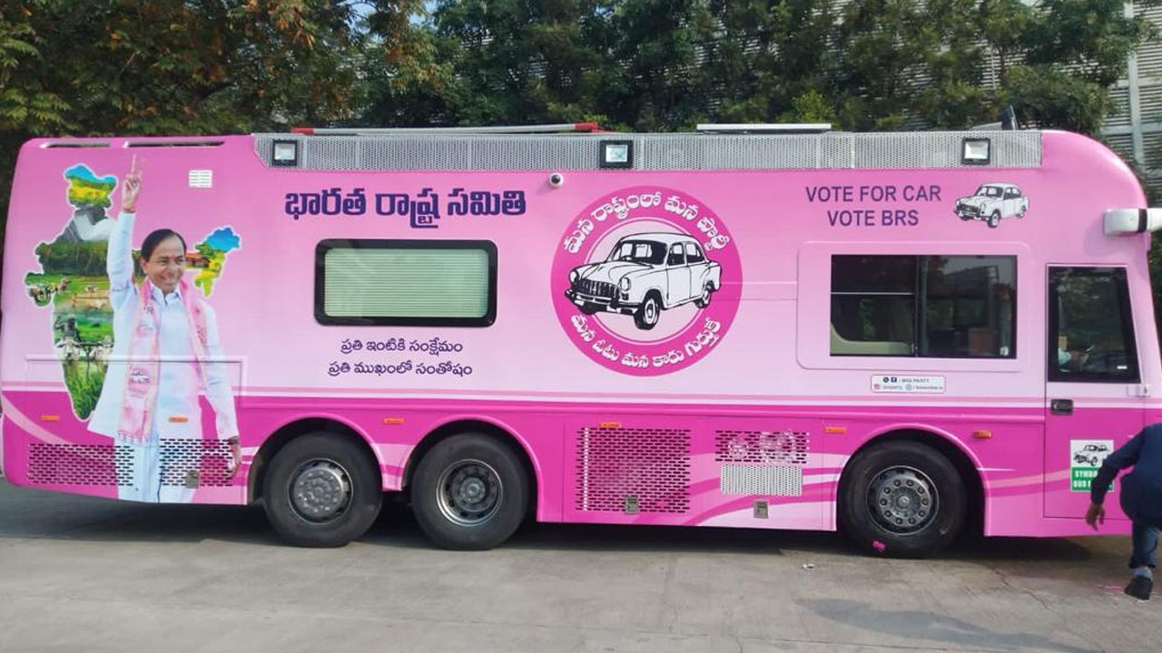 CM KCR | సీఎం కేసీఆర్‌ ఎన్నికల ప్రచార రథం సిద్ధం.. ఎవరిచ్చారో తెలుసా?
