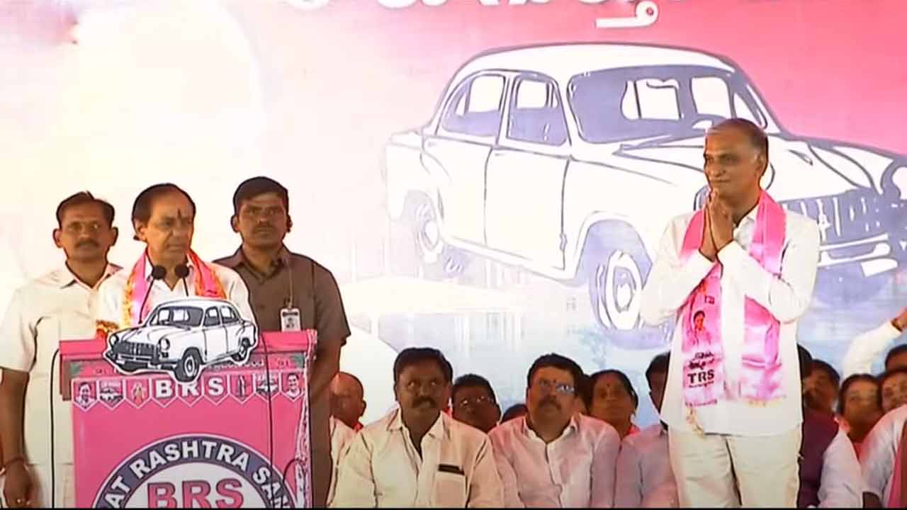 CM KCR | ఆరు అడుగుల బుల్లెట్ హ‌రీశ్‌రావు.. ప్ర‌శంస‌ల జ‌ల్లు కురిపించిన సీఎం కేసీఆర్