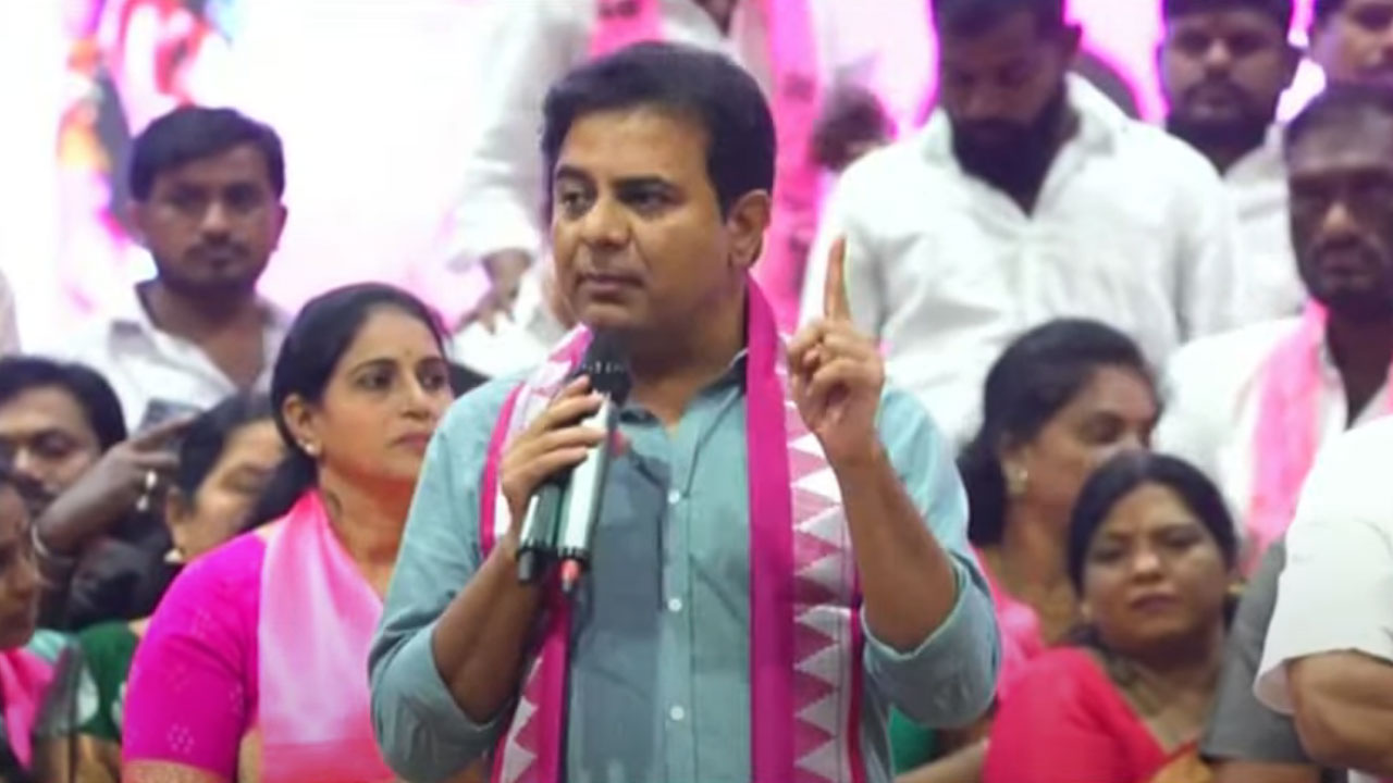 Minister KTR | కాంగ్రెస్ అంటేనే కష్టాలు, కన్నీళ్లు, కడగండ్లు: మంత్రి కేటీఆర్