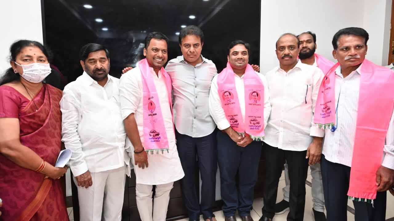 BRS | బీఆర్‌ఎస్‌లో చేరిన చామల ఉదయ్‌చందర్‌రెడ్డి.. సముచిత స్థానం కల్పిస్తామన్న కేటీఆర్‌