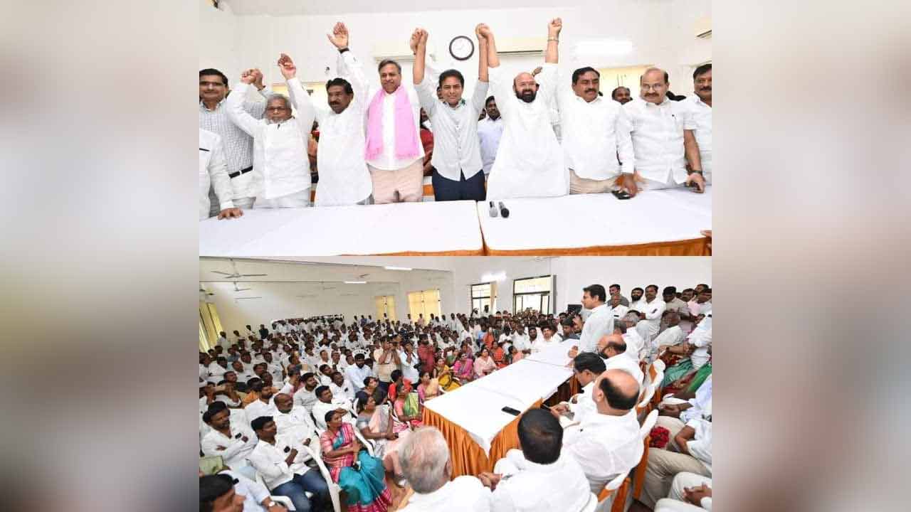 KTR | ప‌ల్లా రాజేశ్వ‌ర్ రెడ్డిని గెలిపించండి.. జ‌న‌గామ నేత‌ల‌కు కేటీఆర్ పిలుపు