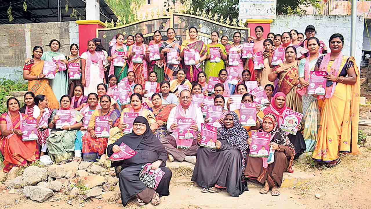 బీఆర్‌ఎస్‌కు మద్దతుగా పార్టీ శ్రేణుల ప్రచారం..