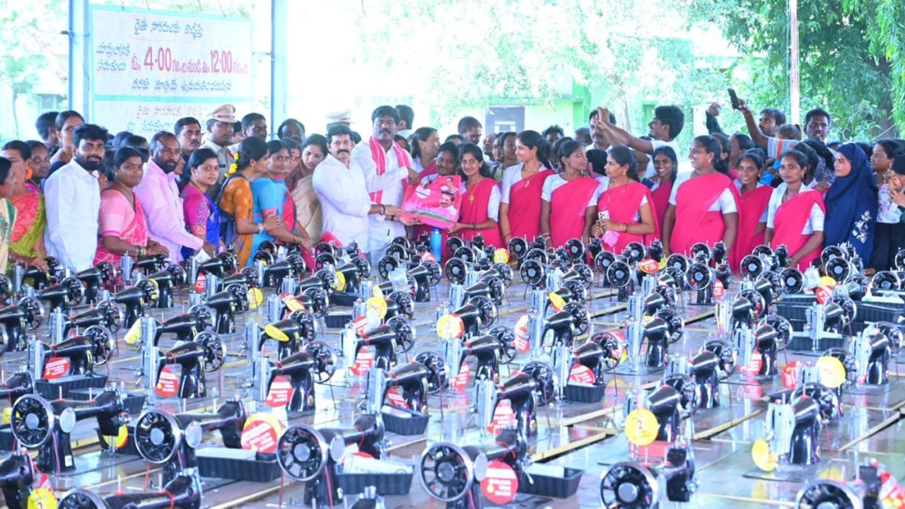 MLA Sudarshan Reddy | మహిళా సాధికారతకు సీఎం కేసీఆర్‌ కృషి : ఎమ్మెల్యే పెద్ది సుదర్శన్‌రెడ్డి