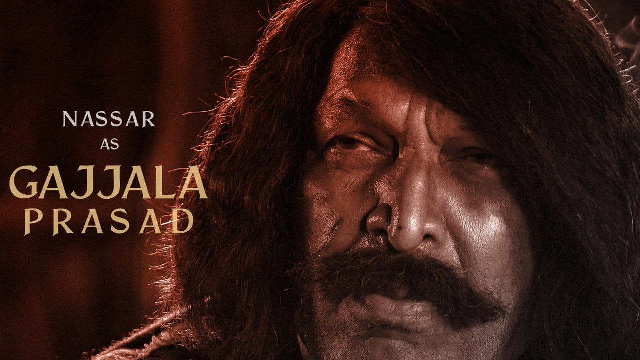 Tiger Nageshwara Rao Movie | గజ్జల ప్రసాద్‌గా నాజర్‌.. కోరమీసాలతో లుక్కు మాములుగా లేదుగా..!