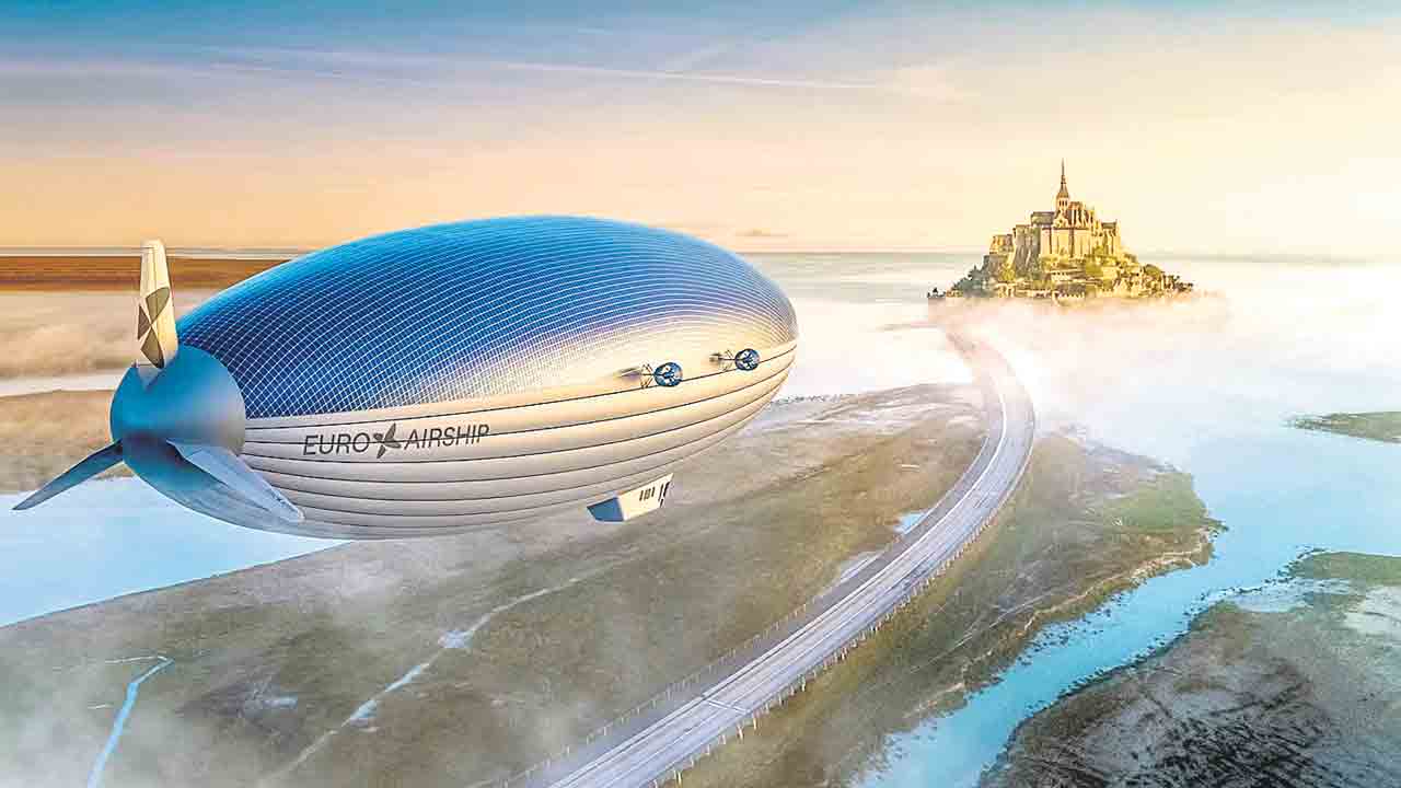 ఇంధనం అవసరం లేని సోలార్‌ ఎయిర్‌షిప్‌