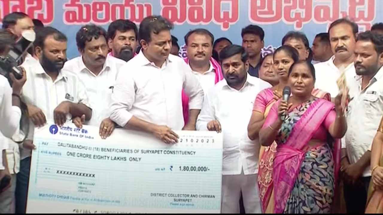 Dalit Bandhu | నా తండ్రి కేసీఆర్.. ఆనంద‌భాష్పాలు రాల్చిన ద‌ళిత‌బంధు ల‌బ్దిదారురాలు