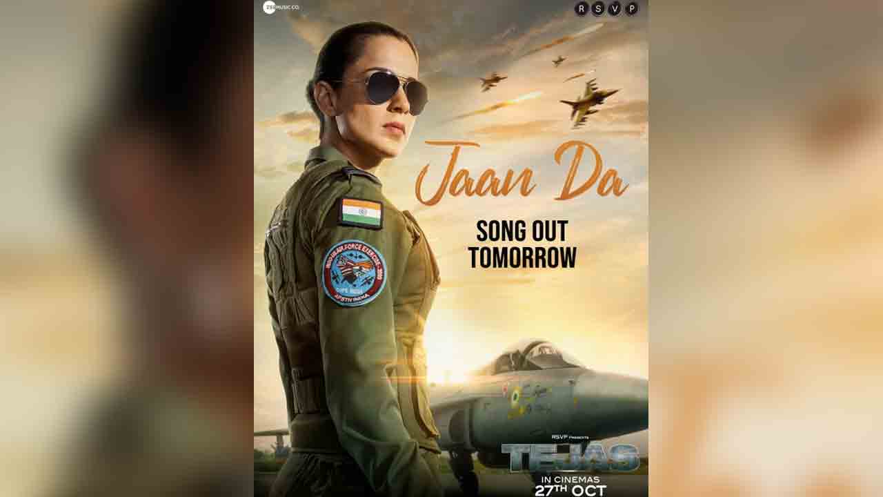 Tejas Movie | కంగనా రనౌత్‌ ‘తేజస్’ నుంచి మ్యూజిక‌ల్ అప్‌డేట్ ఇచ్చిన మేక‌ర్స్