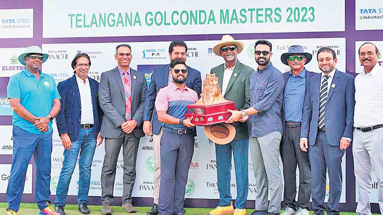 గోల్కొండ మాస్టర్స్‌ విజేత అమన్‌ రాజ్‌