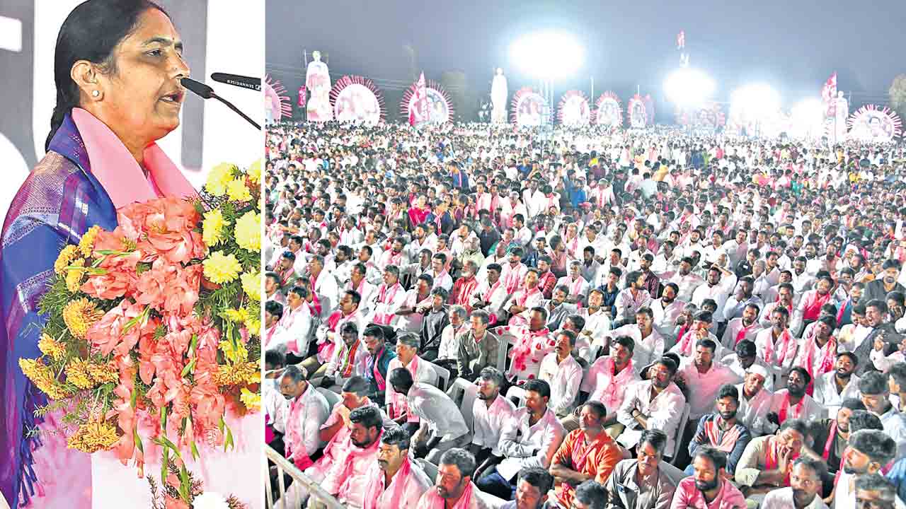 నర్సాపూర్‌.. గులాబీ జోష్‌