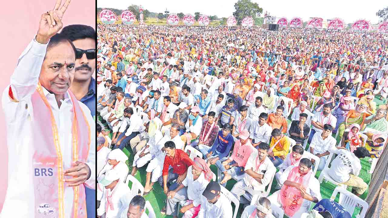 గులాబీ జోరు.. దద్దరిల్లిన డిచ్‌పల్లి