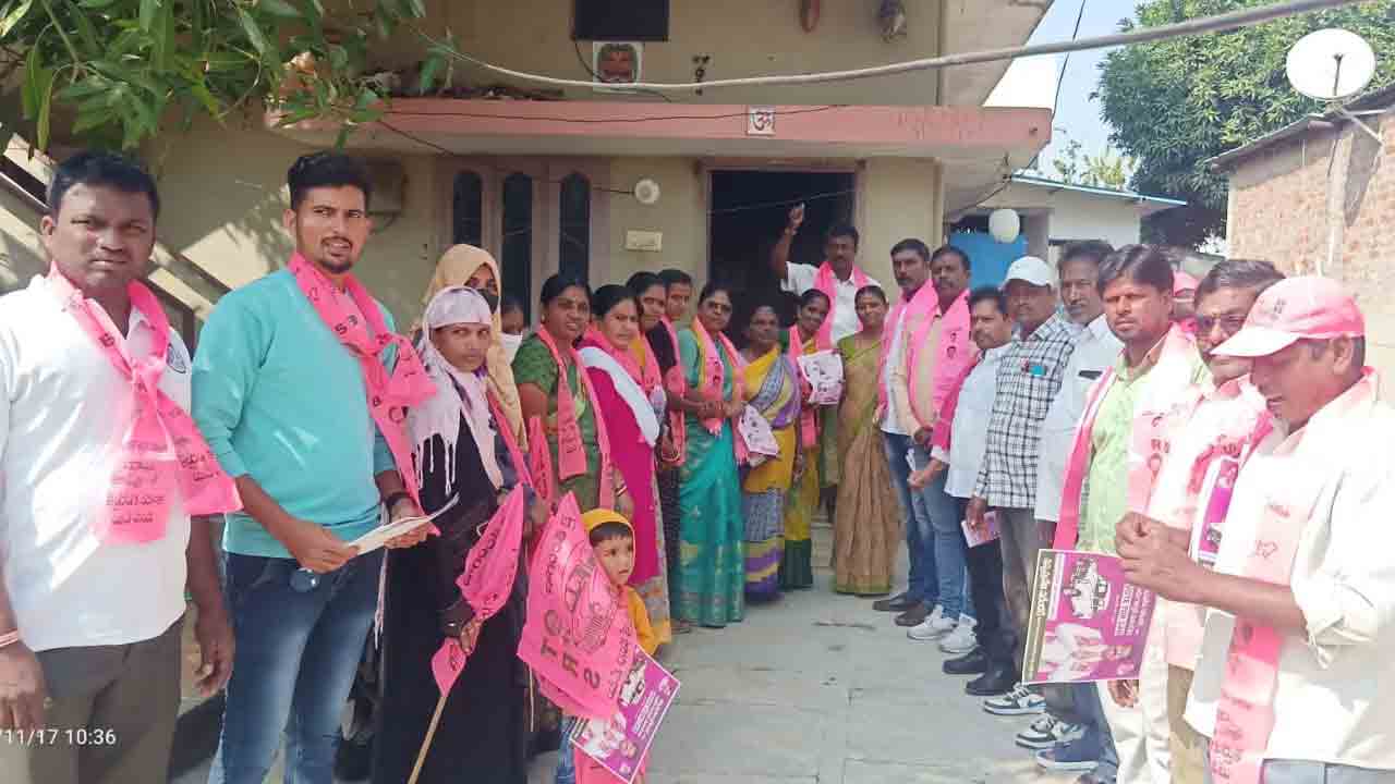 బీఆర్‌ఎస్‌ నేతల విస్తృత ప్రచారం