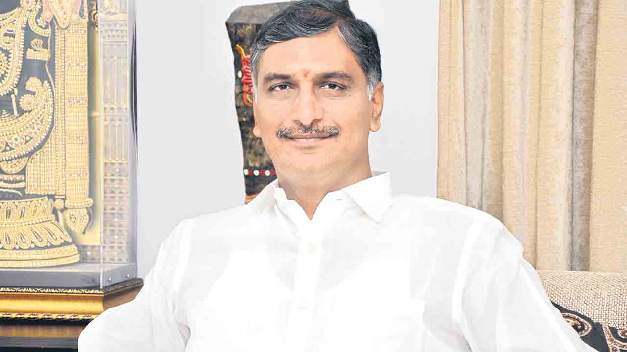 నేడు మంత్రి హరీశ్‌రావు రోడ్‌ షో