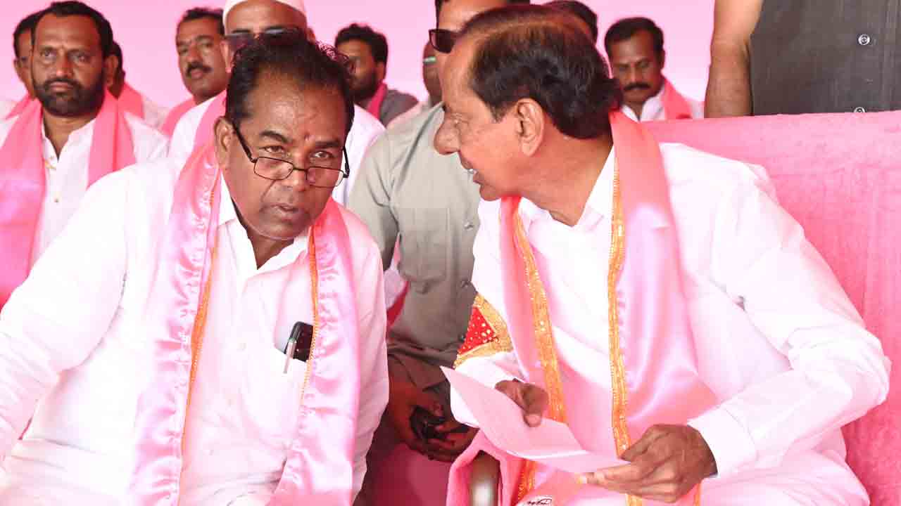 గులాబీమయంగా కల్వకుర్తి