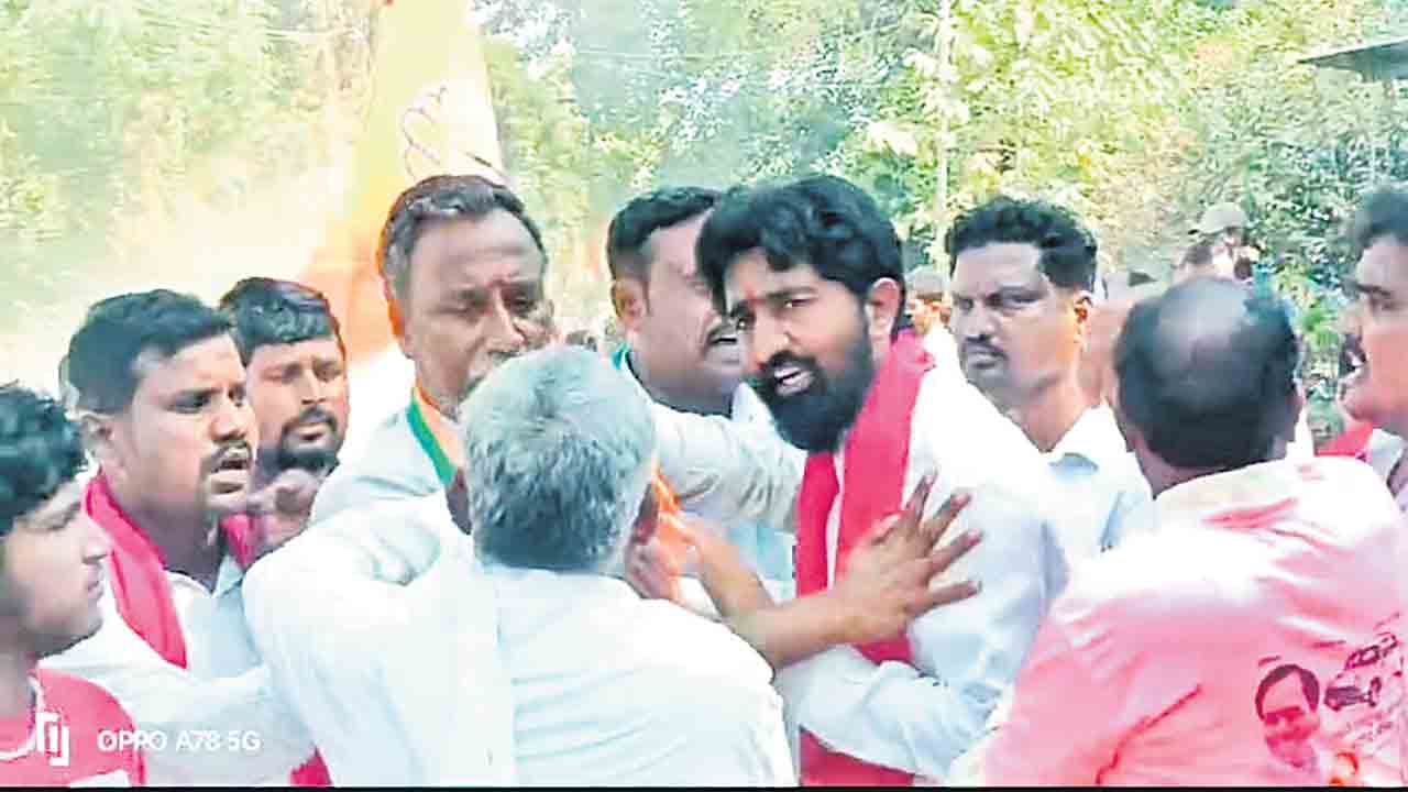 ఆగని కాంగ్రెస్‌ దౌర్జన్యం