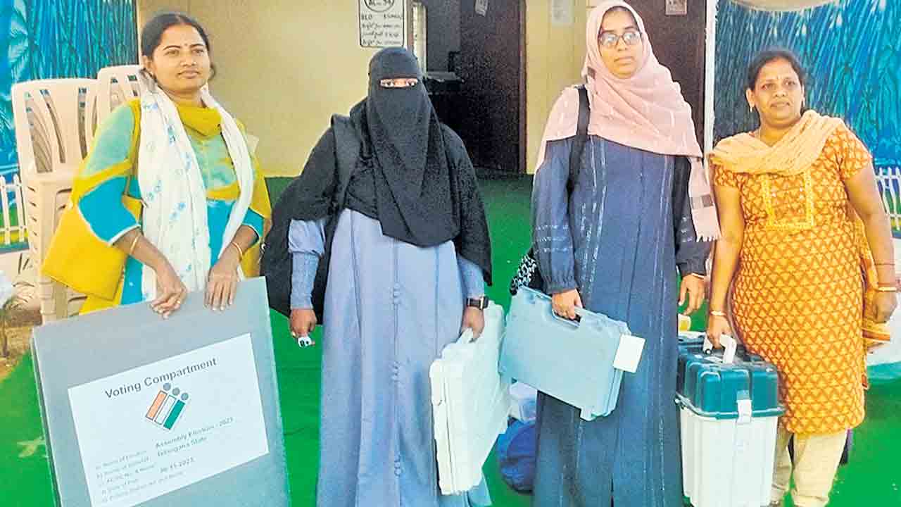 మెదక్‌లో 274 పోలింగ్‌ కేంద్రాలు