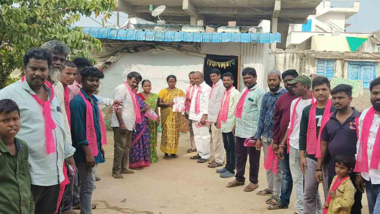 బీఆర్‌ఎస్‌ మ్యానిఫెస్టోపై ప్రచారం