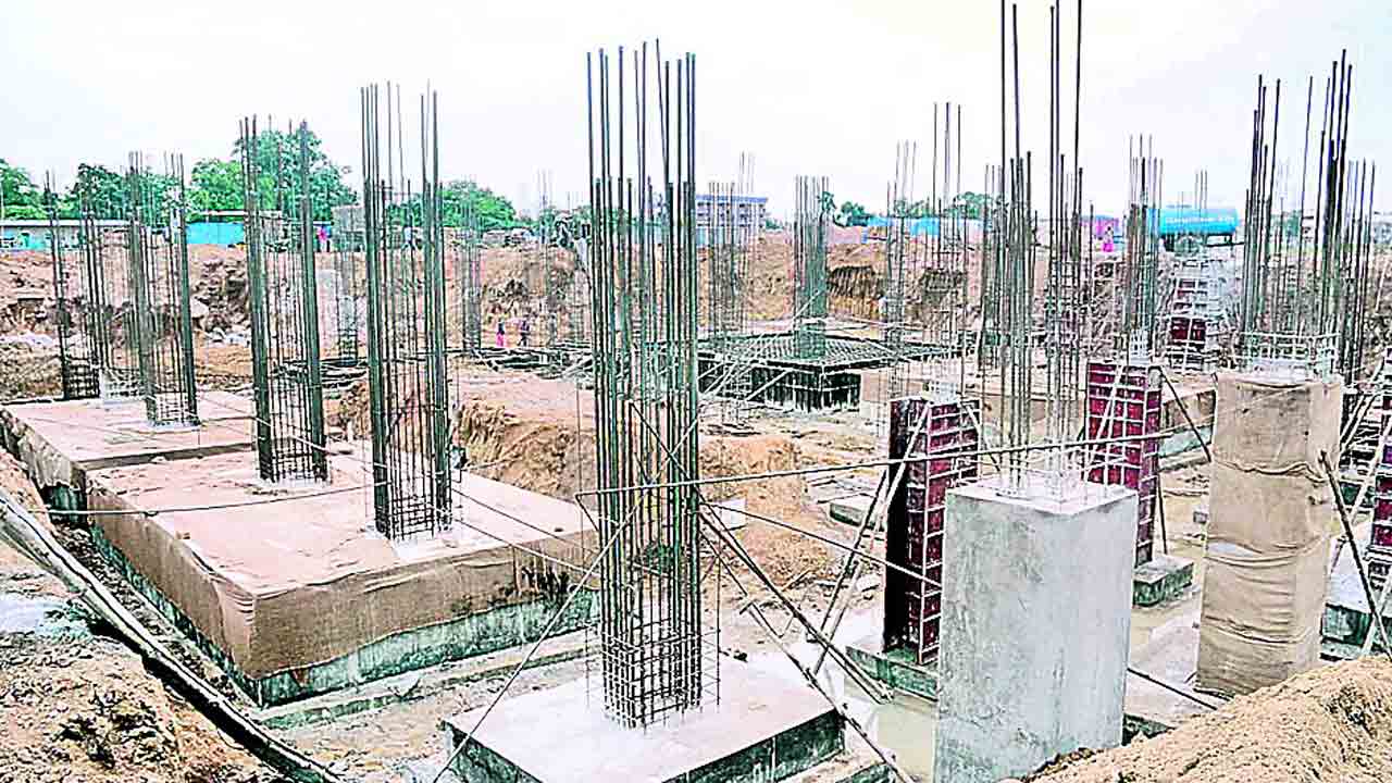 చకచకా ఐడీవోసీ నిర్మాణం