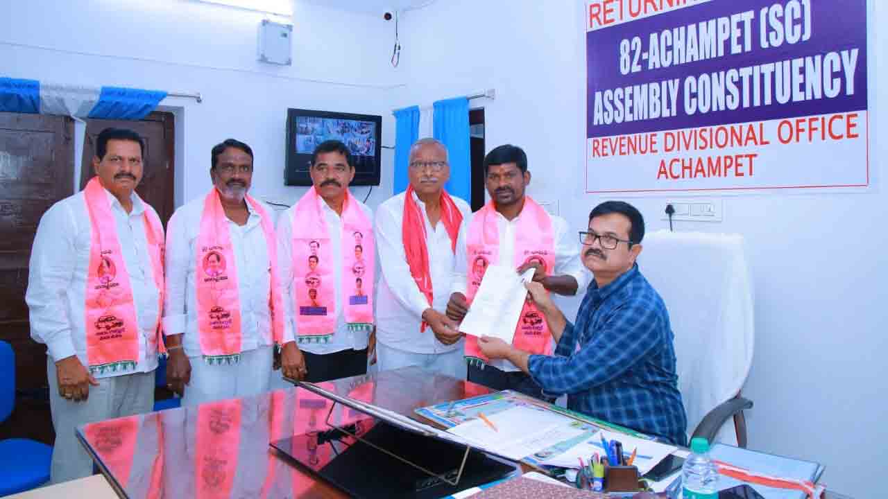 ఊపందుకున్న నామినేషన్ల ఘట్టం