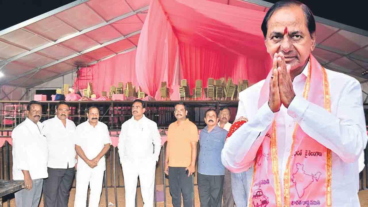 నేడు కామారెడ్డికి గులాబీ బాస్‌