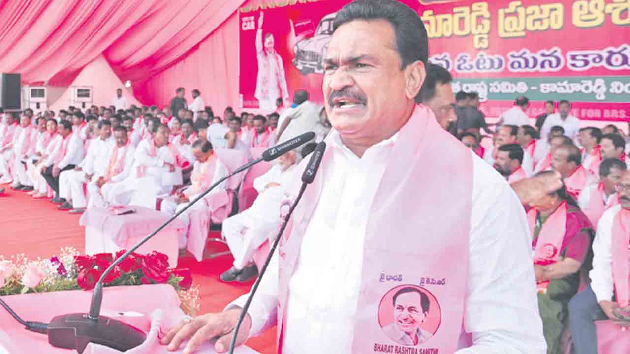 కేసీఆర్‌ సహకారంతో కామారెడ్డిని బ్రహ్మాండంగా అభివృద్ధి చేశా