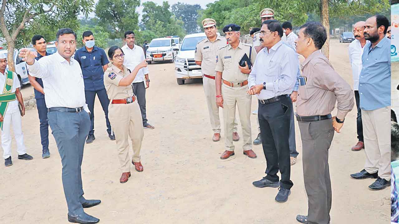 కౌంటింగ్ సెంటర్లలో ఏర్పాట్లు పూర్తిచేయాలి