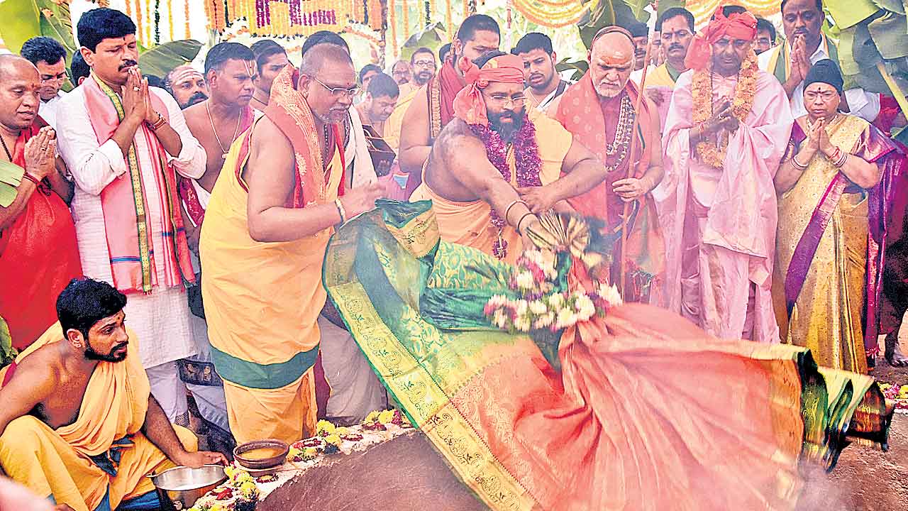 ముగిసిన రాజశ్యామల యాగం
