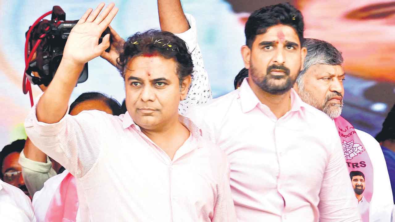 ప్రచారానికి కేటీఆర్‌ 