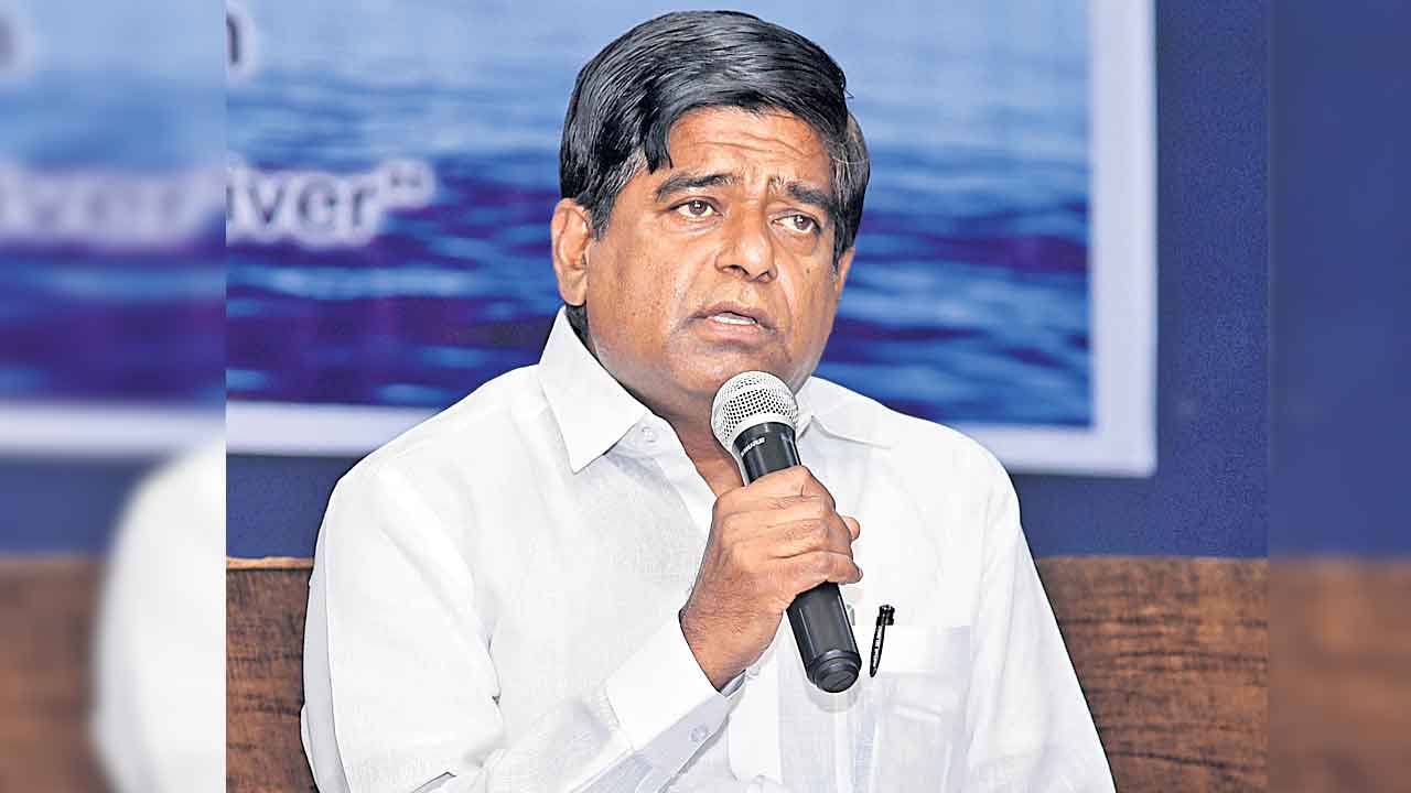 Kaleshwaram | కాళేశ్వరంపై రాజకీయ కుట్ర.. ఎన్నికల్లో లబ్ధి కోసం కాంగ్రెస్‌ పాకులాట: వీ ప్రకాశ్‌