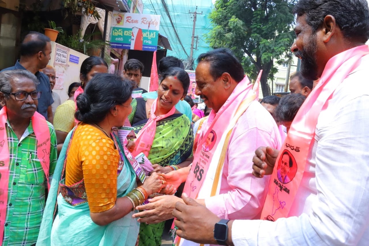 BRS Candidates Campaigning at Telangana