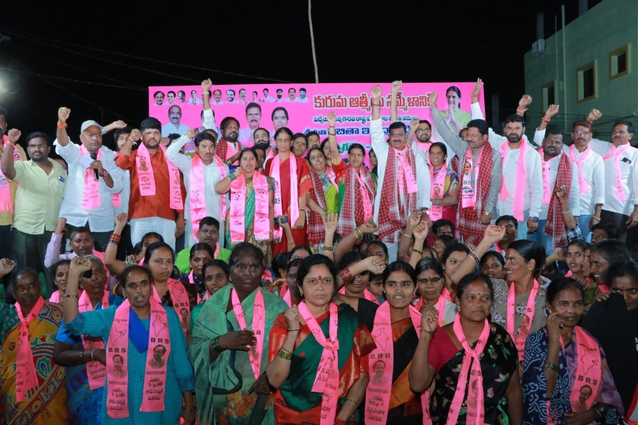 BRS Candidates Campaigning at Telangana