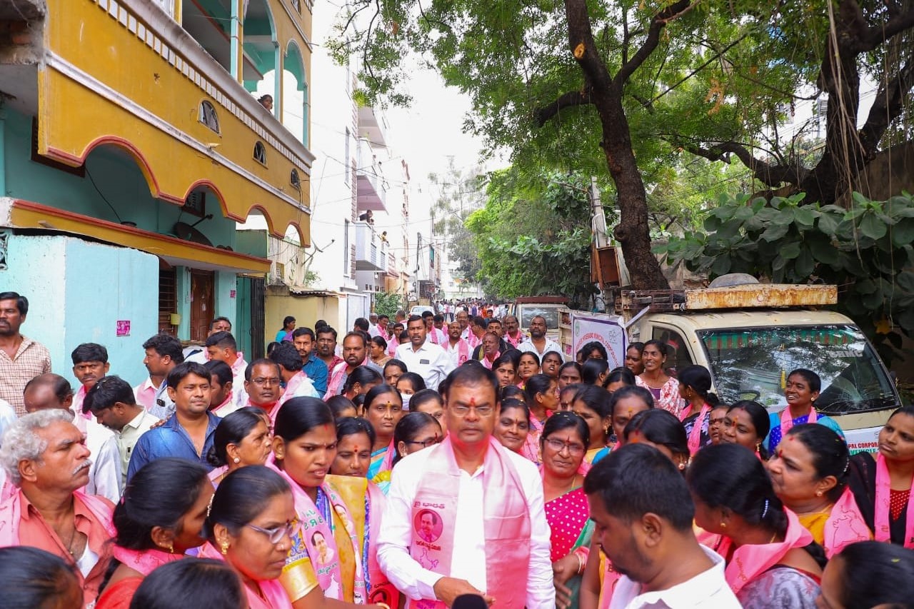 BRS Candidates Campaigning at Telangana