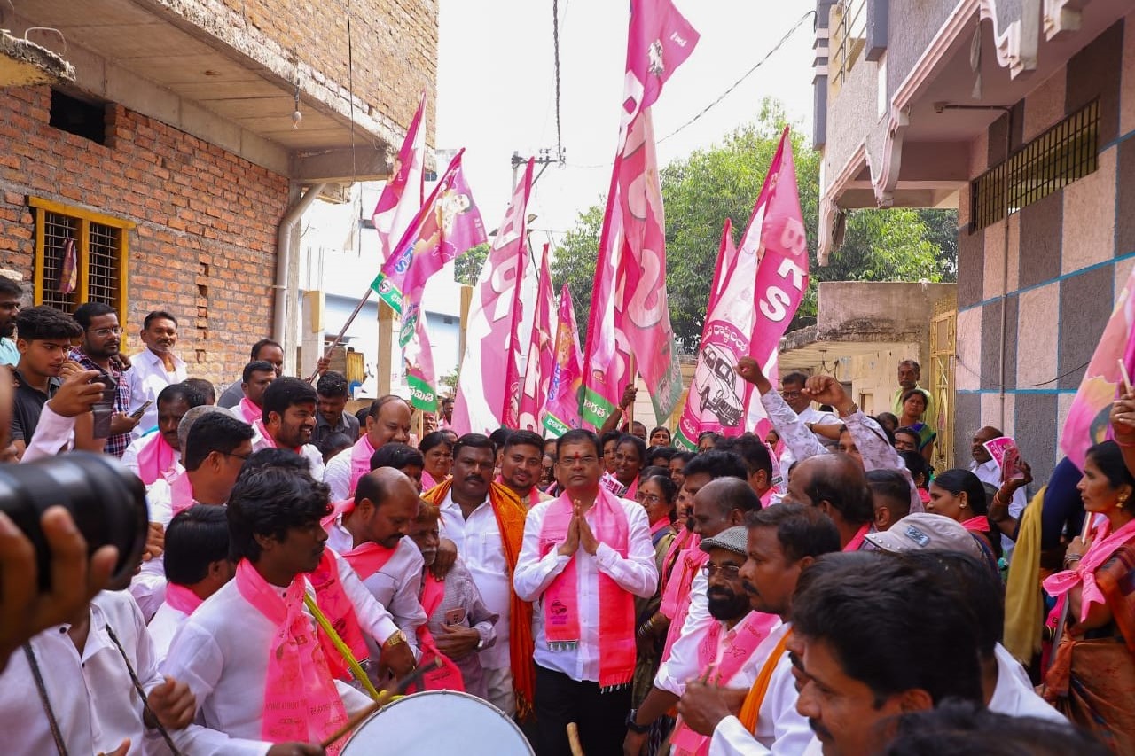 BRS Candidates Campaigning at Telangana