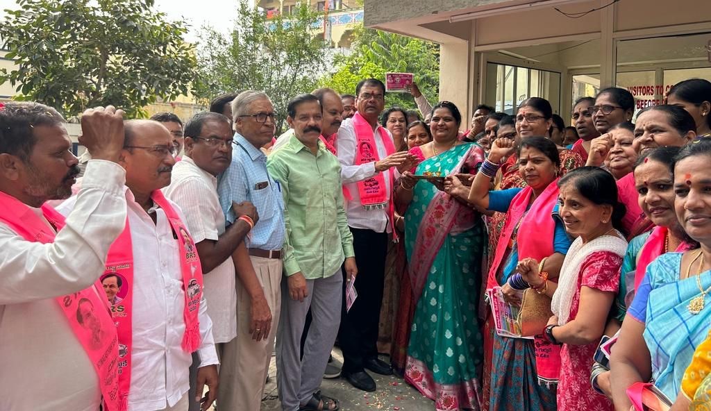 BRS Candidates Campaigning at Telangana