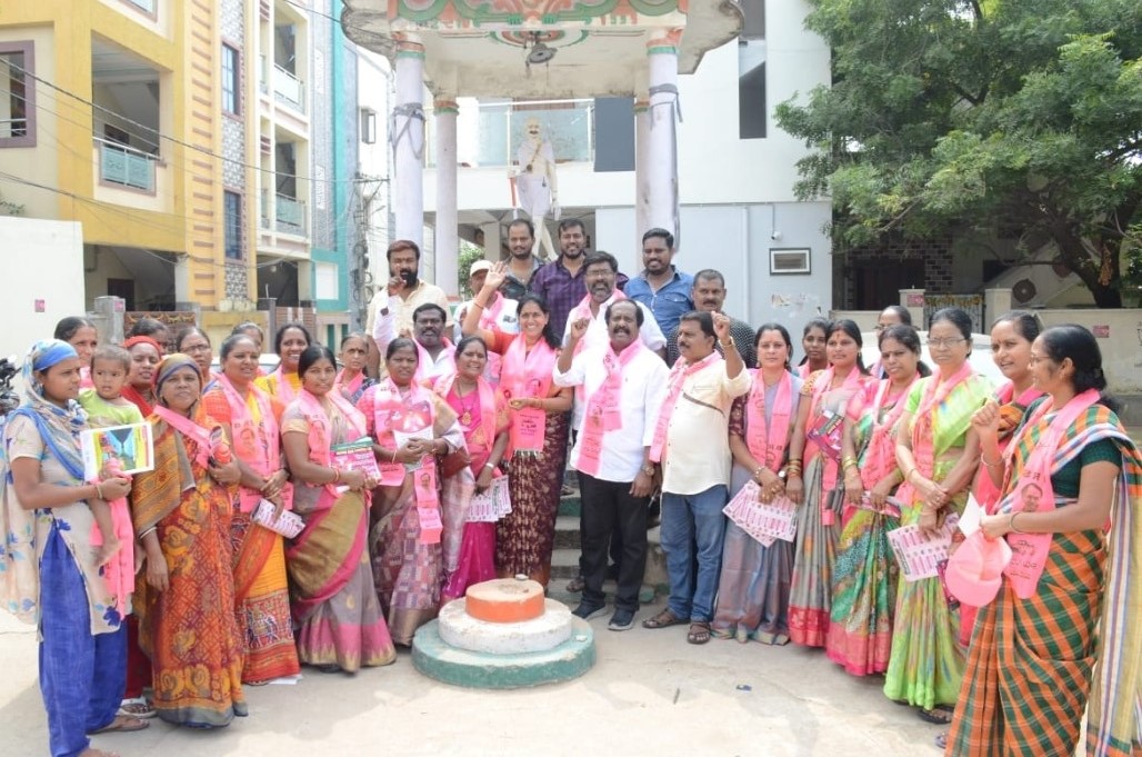 BRS Candidates Campaigning at Telangana