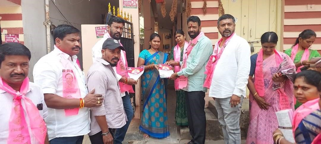 BRS Candidates Campaigning at Telangana