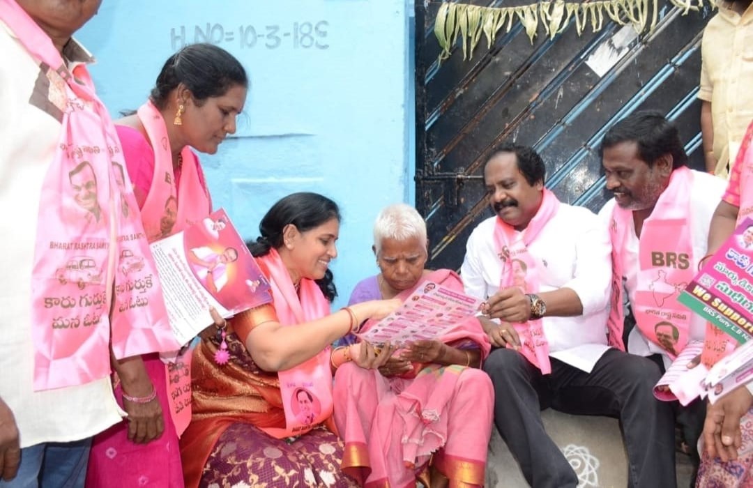 BRS Candidates Campaigning at Telangana