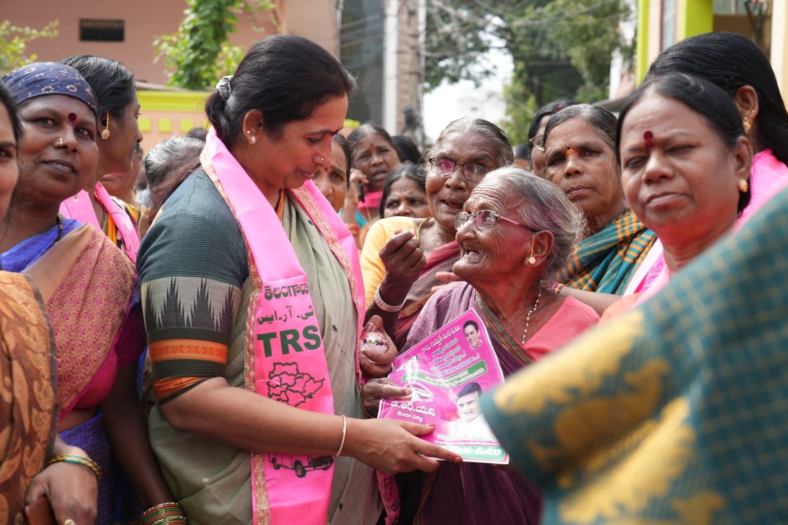 BRS Candidates Campaigning at Telangana