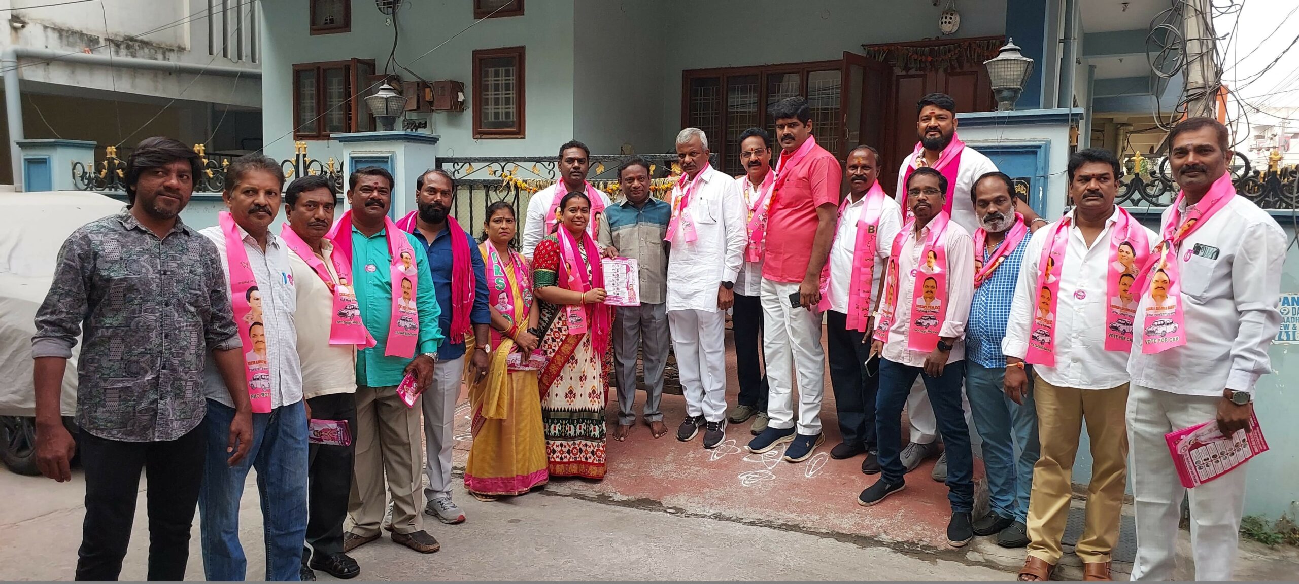 BRS Candidates Campaigning at Telangana