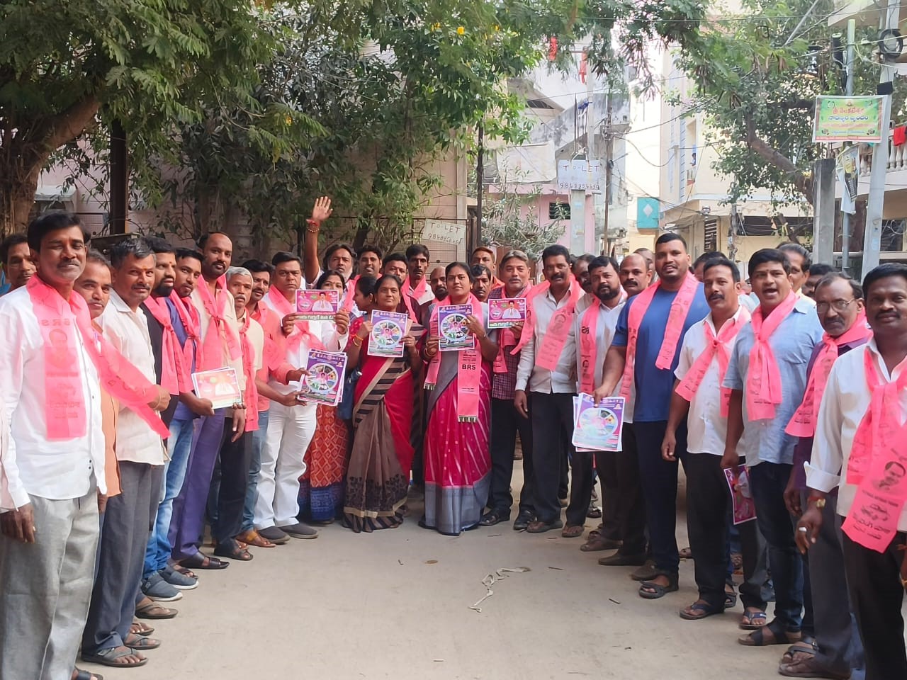 BRS Candidates Campaigning at Telangana