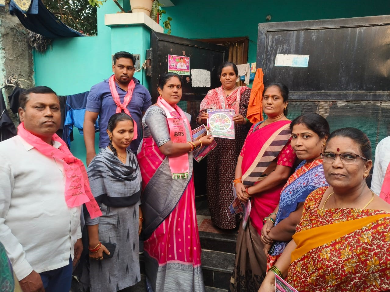 BRS Candidates Campaigning at Telangana