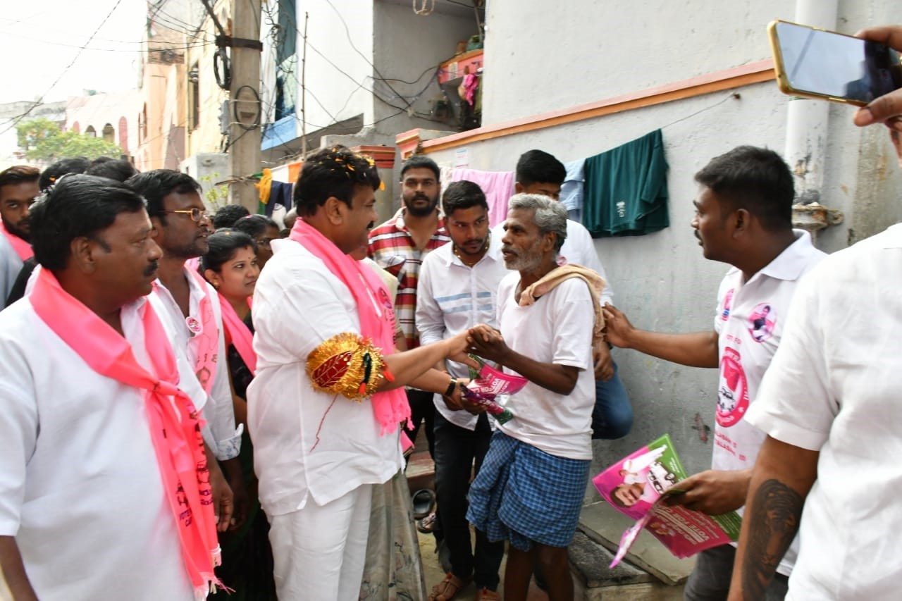 BRS Candidates Campaigning at Telangana