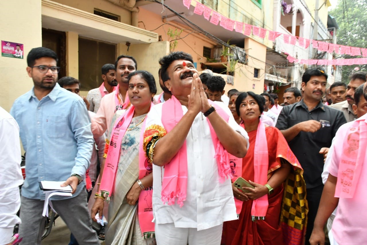 BRS Candidates Campaigning at Telangana