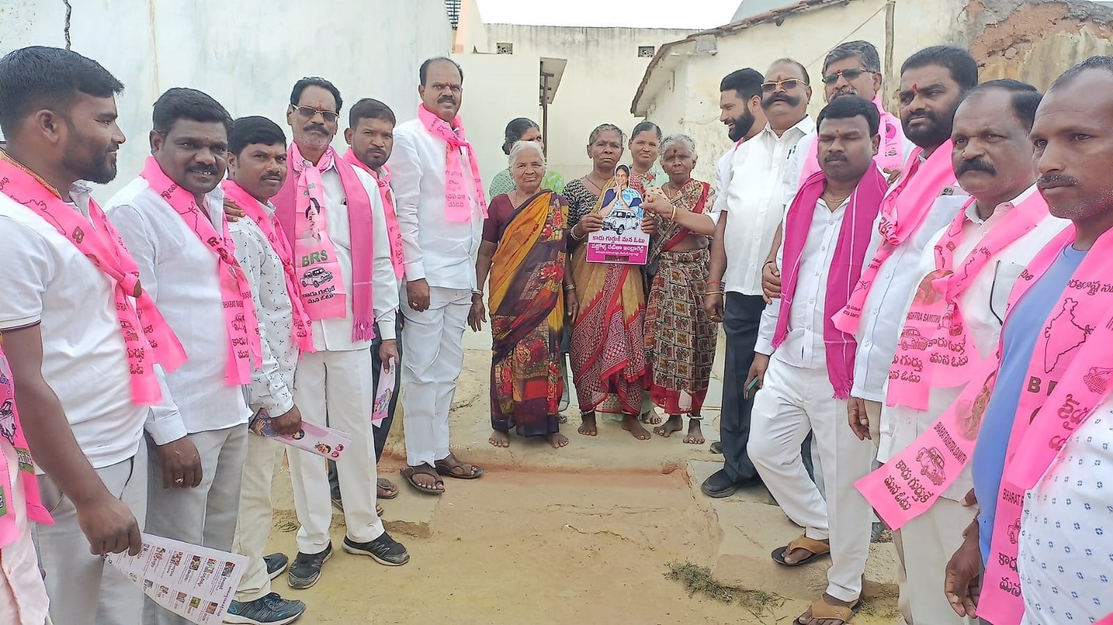 BRS Candidates Campaigning at Telangana