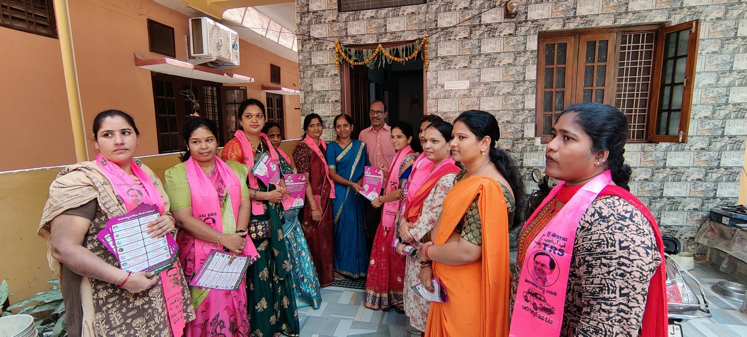 BRS Candidates Campaigning at Telangana