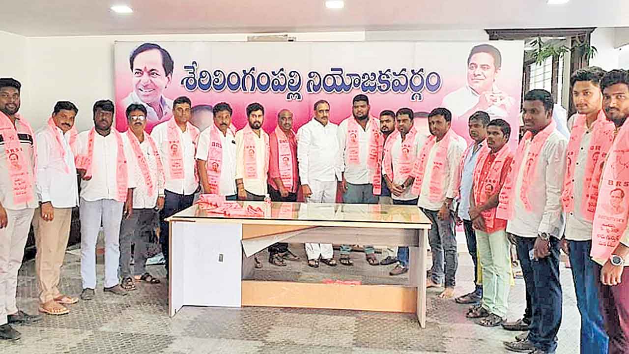 బీఆర్‌ఎస్‌లోకి భారీగా చేరికలు